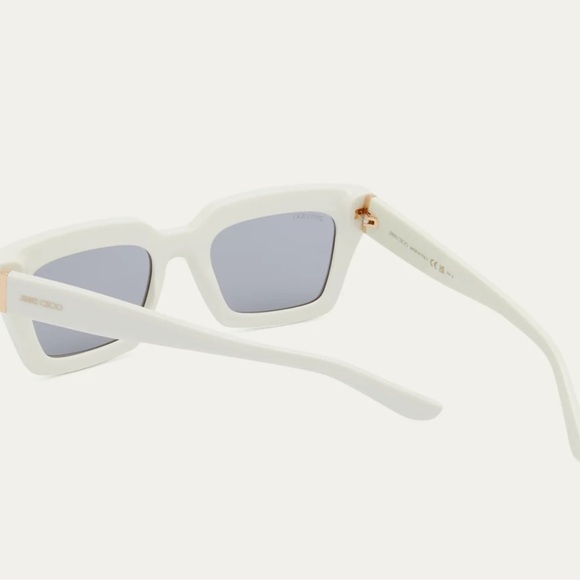 JIMMY CHOO Swarowski Crystal Authentic Panel Plastic Rectangle - Picture 5 of 5